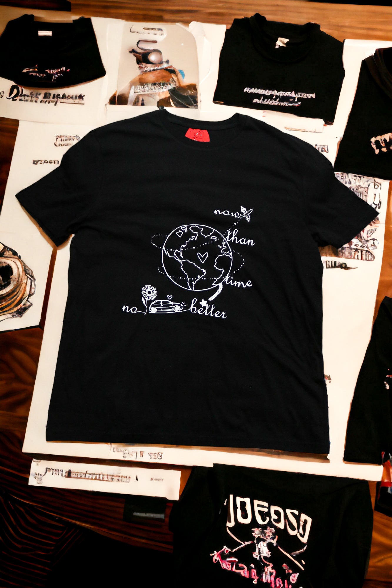 T-shirt "No better time than now"