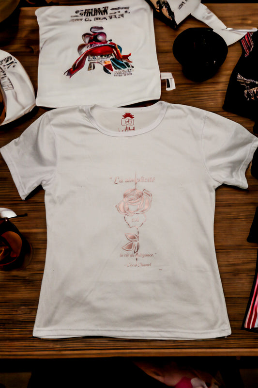T-shirt "Simplicité & Élégance"